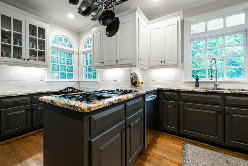 Custom shape kitchen window
