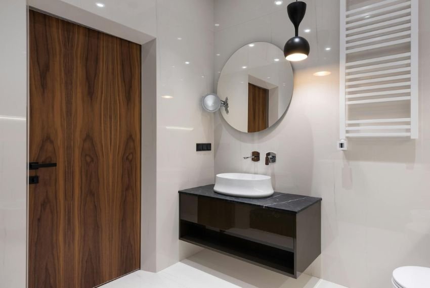 standard bathroom vanity depth