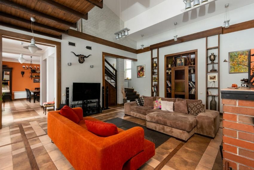 Vintage Plus Modern style Living room
