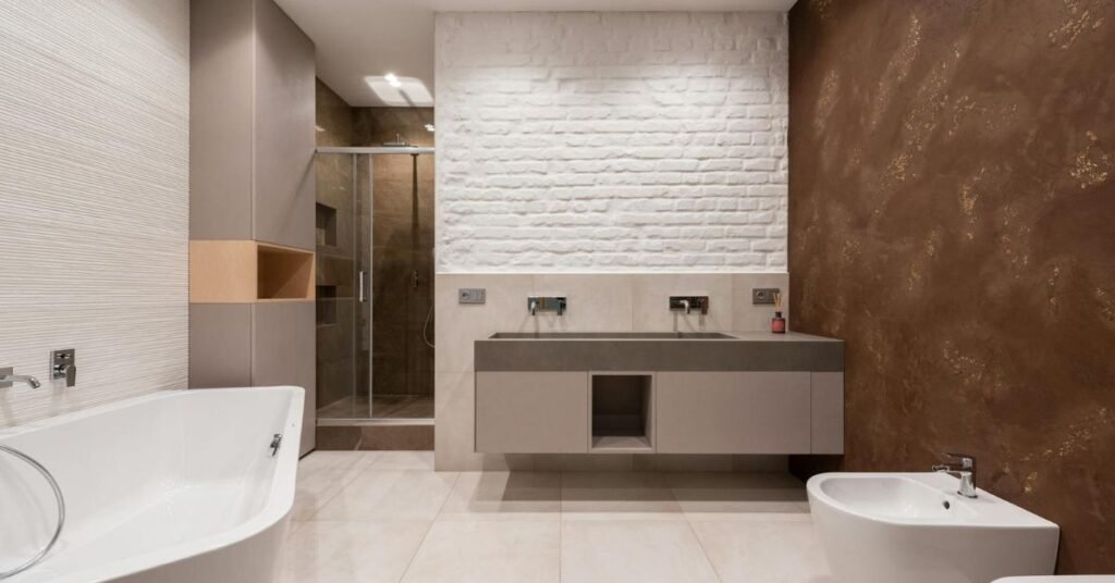 ceramic floor tiles vs porcelain floor tiles for bathroom