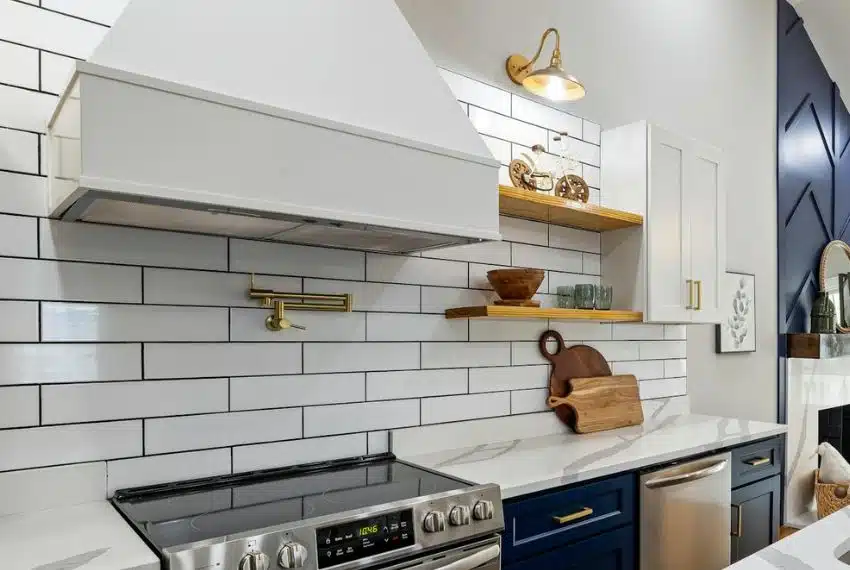 Kitchen Hood height above gas stove