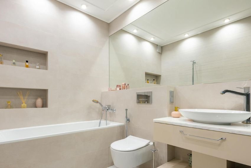 waterproof bathroom ceiling ideas