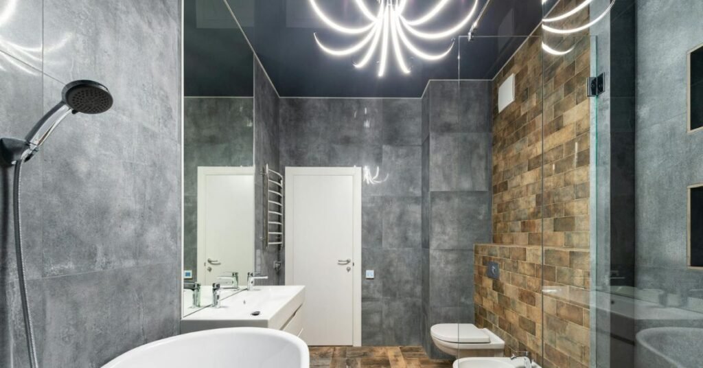 waterproof bathroom ceiling ideas
