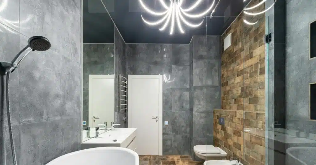 waterproof bathroom ceiling ideas
