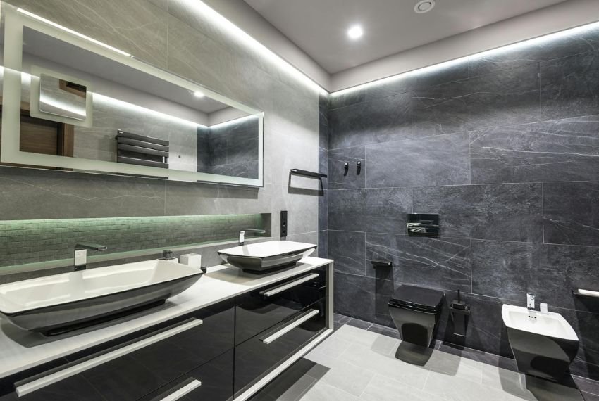 refined bathroom storage ideas 