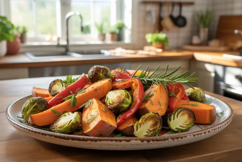 Air Fryer Roasted Vegetables