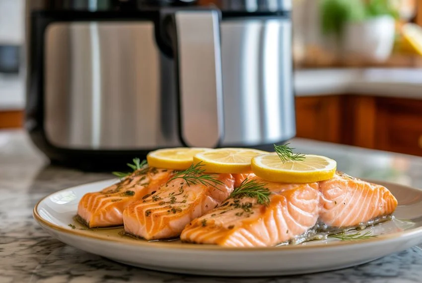 Air Fryer Salmon Fillets