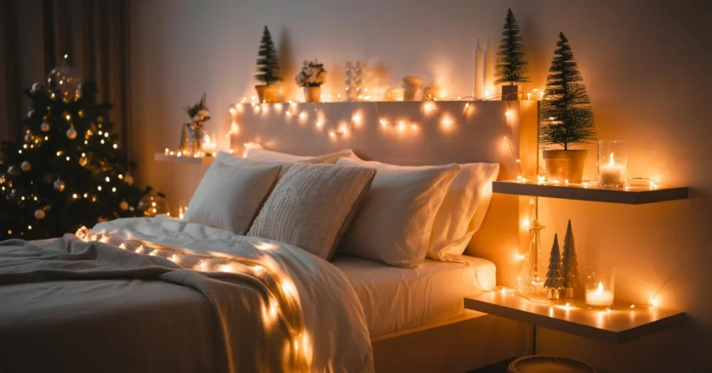 Bedroom Christmas Lighting