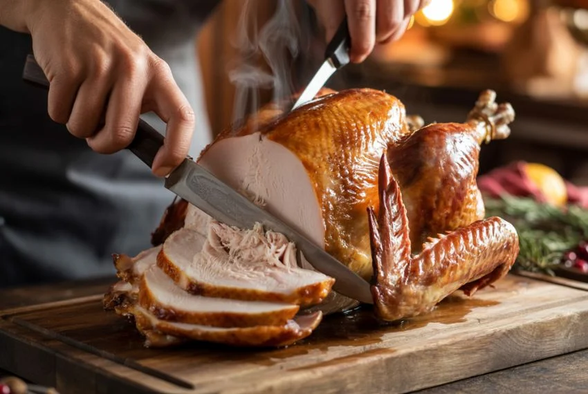 Carve a Roast Turkey