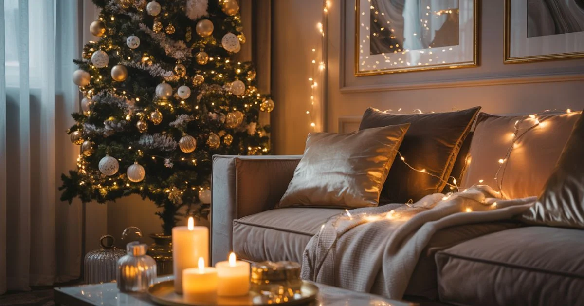 Apartment Exterior Design Trends For Small Spaces Reference: Luxe Christmas Ideas For Small Apartments