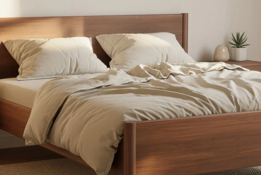 Minimal Furniture with Warm Finishes