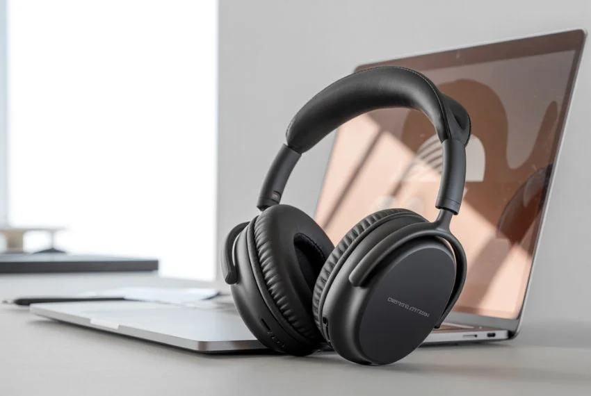 Noise-canceling headphones 