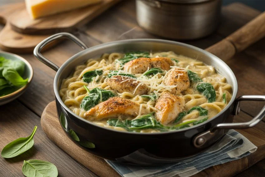 One-Pot Creamy Chicken Pasta