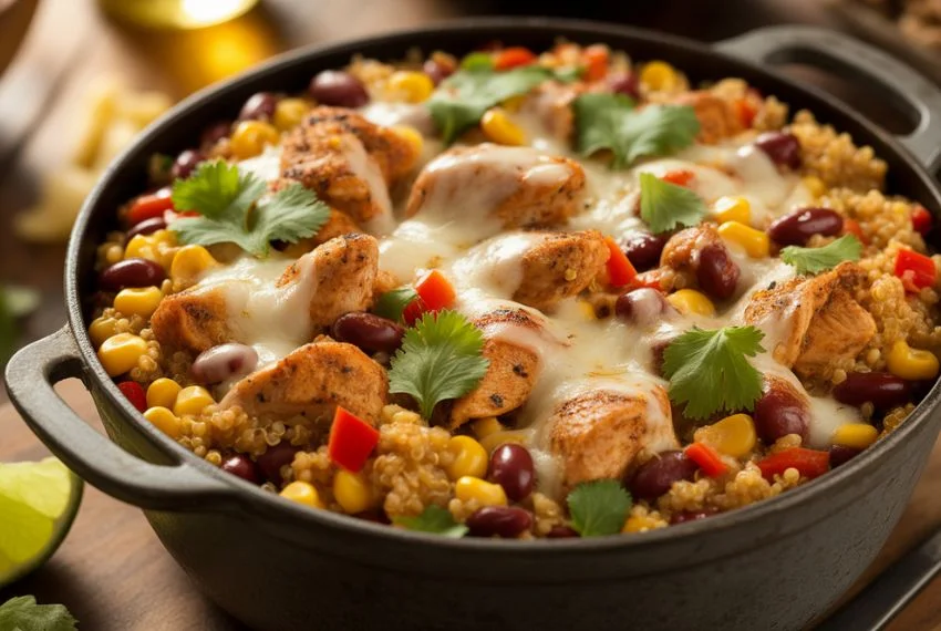 One-Pot Mexican Chicken Quinoa