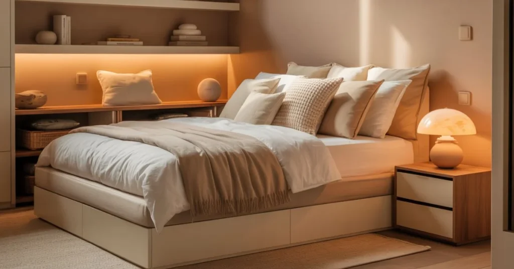 Warm Bedroom Aesthetic for Small Rooms