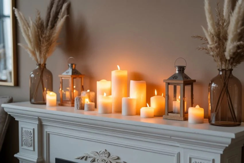 Warm Candlelight for Instant Comfort