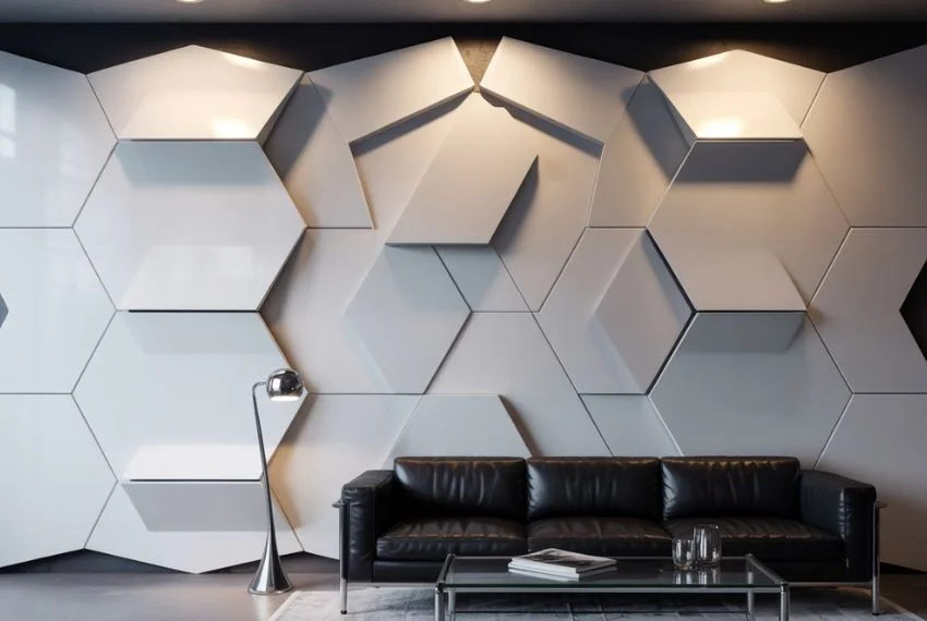 Modern Geometric Panelling for a Bold Statement