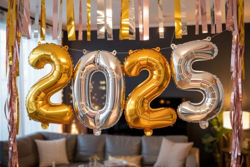 Add Small Balloons & Streamers Without Overcrowccding