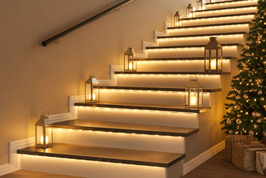 Add Modern Lighting for Holiday Ambience