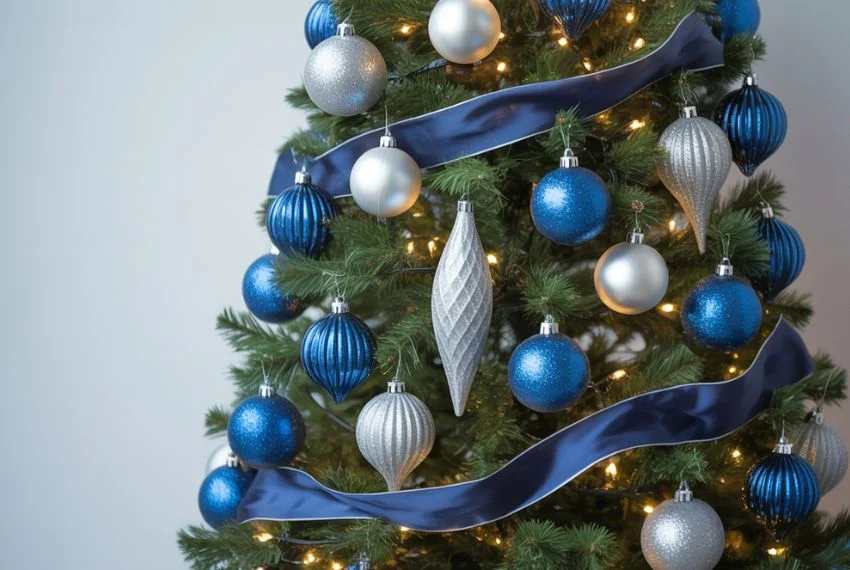 Blue-Themed Christmas Tree Ideas for a Modern Look