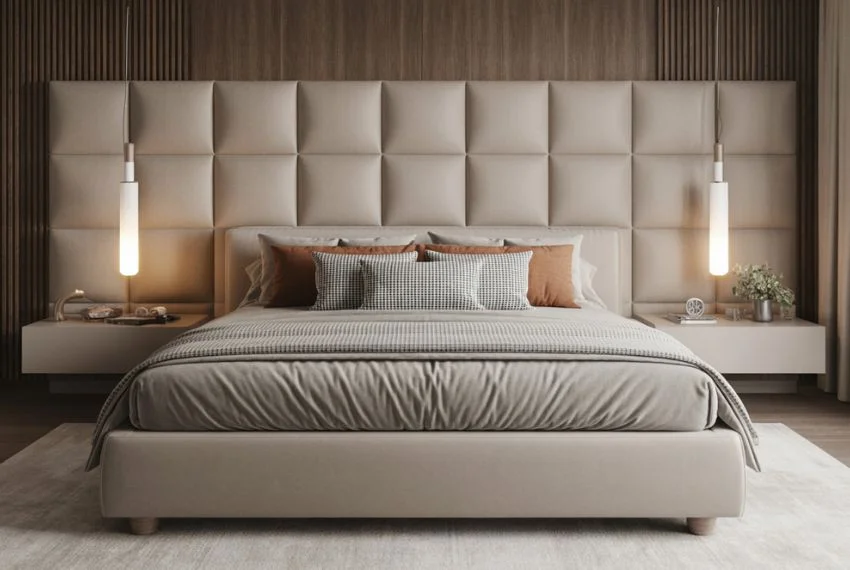 Bold Headboards as Statement Pieces