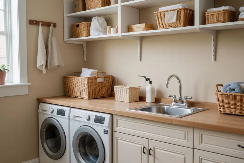 Budget-Friendly Laundry Room Sink