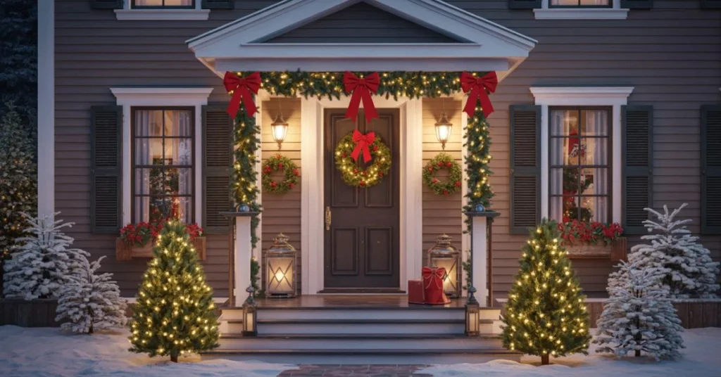 Christmas Front Porch Decor Ideas