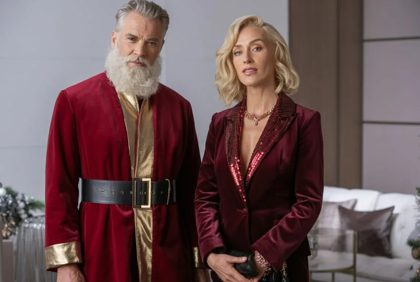 Classic Santa and Mrs. Claus With a Modern Twist