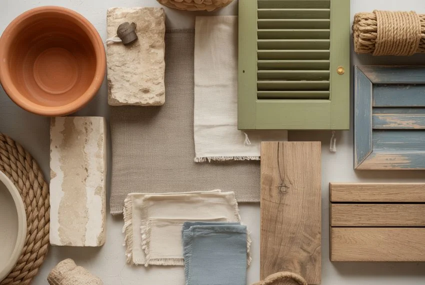 Colour Palettes and Textures