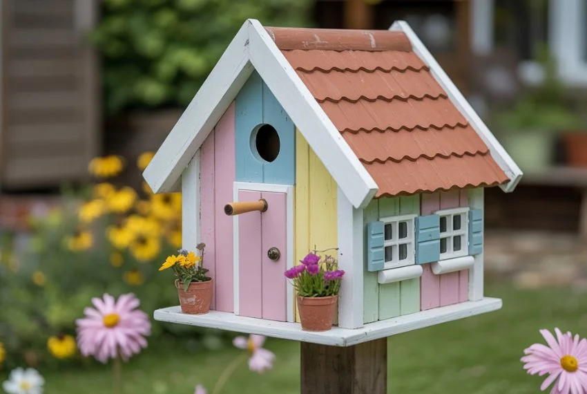 Cottage-Style Bird Houses