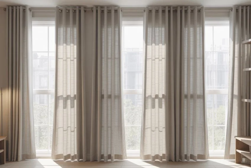 Curtain Rods for Small Rooms and Low Ceilings