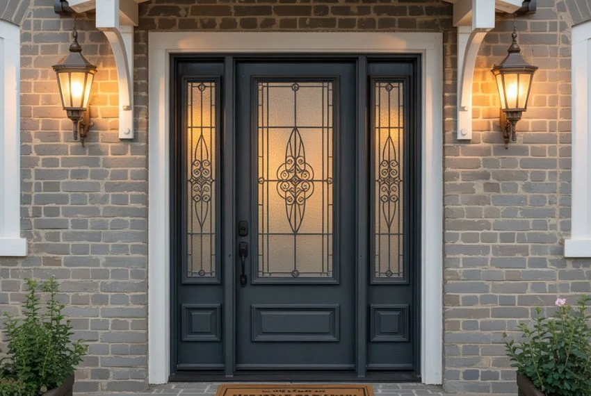 Customizable Metal Entry Door