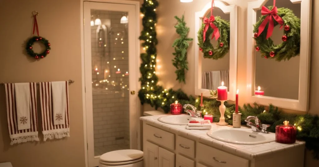 DIY Christmas Bathroom Decor Projects Anyone Can Make