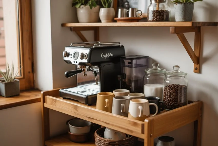 DIY Coffee Bar Ideas for Small Spaces