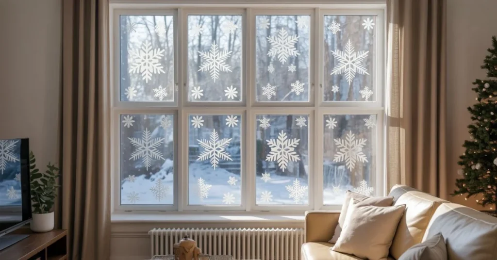 DIY Winter Window Painting Ideas to Brighten Cold Winter Days