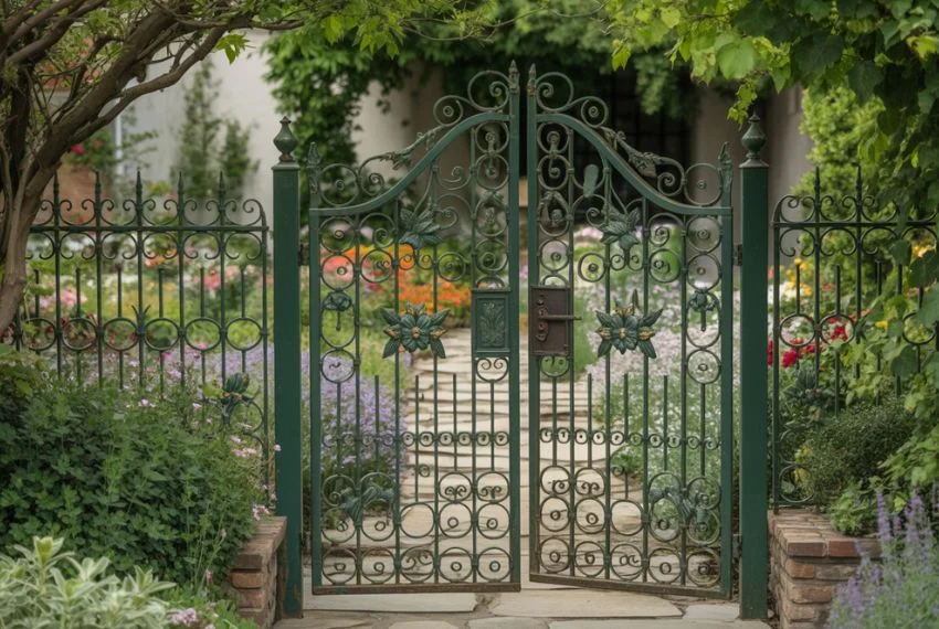 Decorative Garden Fence Gate
