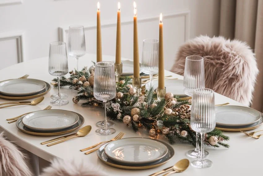 Design a Modern Glam Tablescape That Feels Editorial