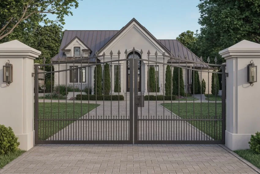Double Swing Fence Gate
