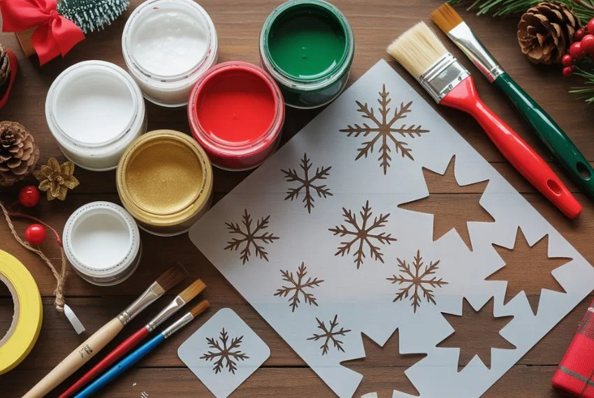 Essential Materials for Christmas Window Painting