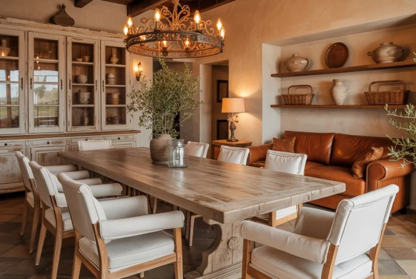 Furniture Choices for a Mediterranean Farmhouse