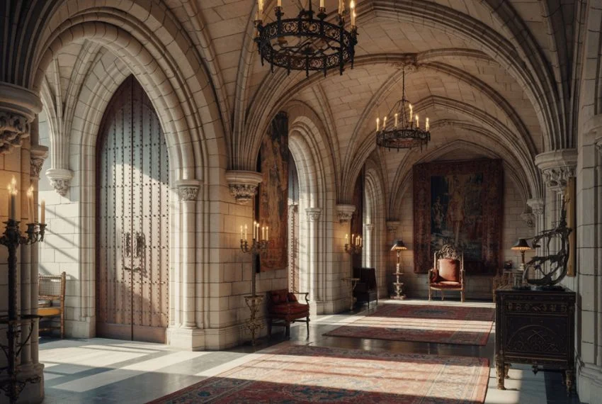 Gothic Arches and Architectural Details