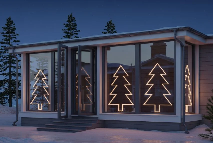 Hang Matching Wreaths for a Classic Holiday Finish