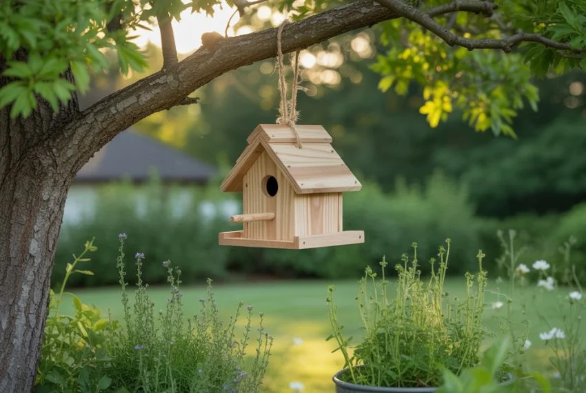 Hanging Bird Houses for Small Spaces