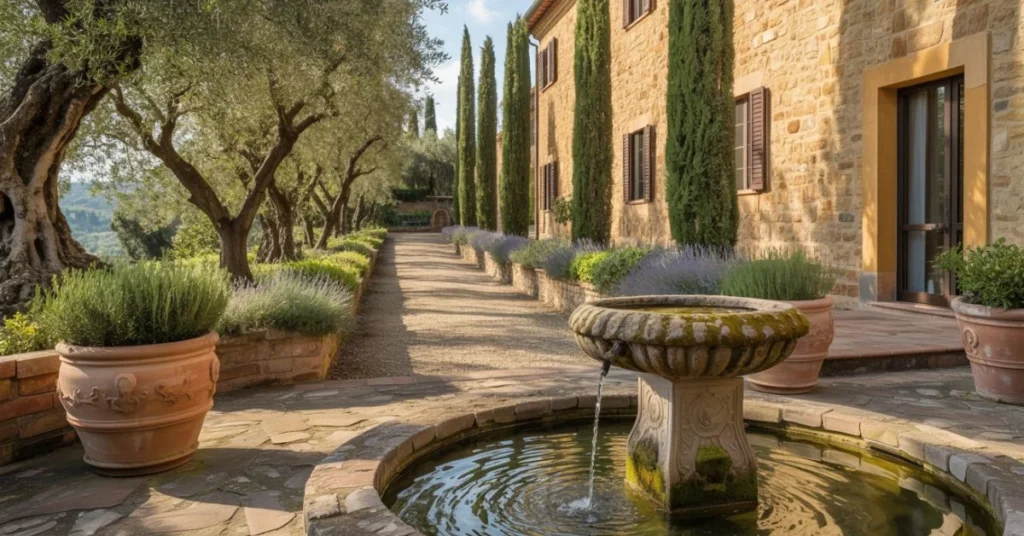 Italian Garden Ideas Inspired by Tuscan Villas and Courtyards