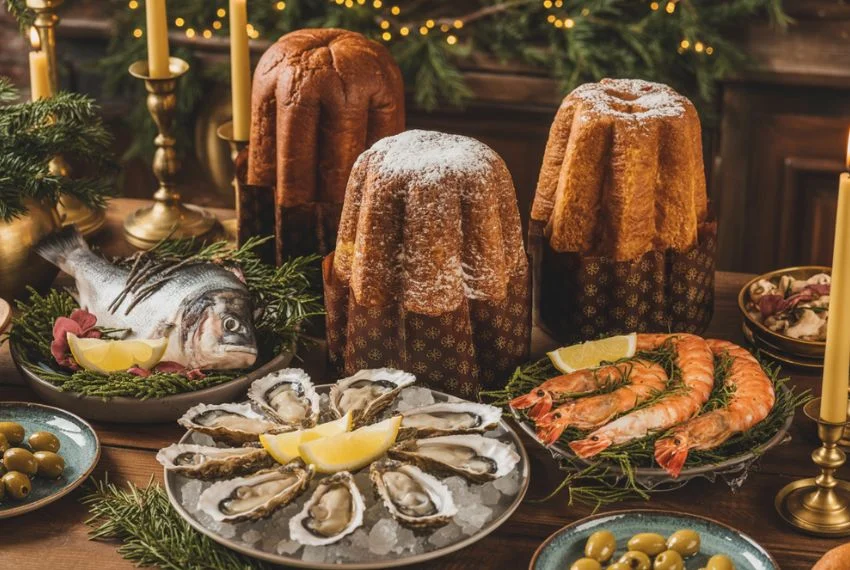 Italy – Feast of the Seven Fishes & Panettone