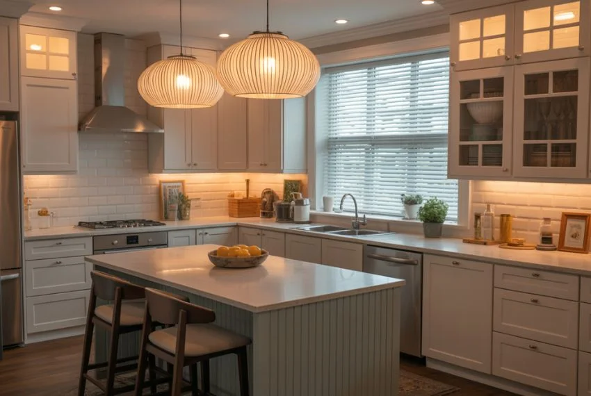 Lighting-Focused Kitchen Makeover Ideas