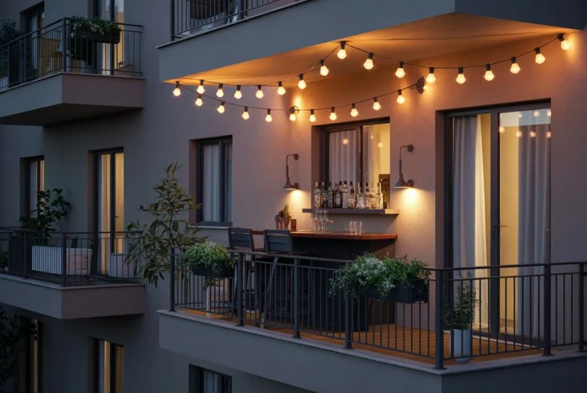 Lighting Ideas to Enhance Balcony Bars