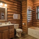 Log Cabin Bathroom Ideas for a Rustic Retreat
