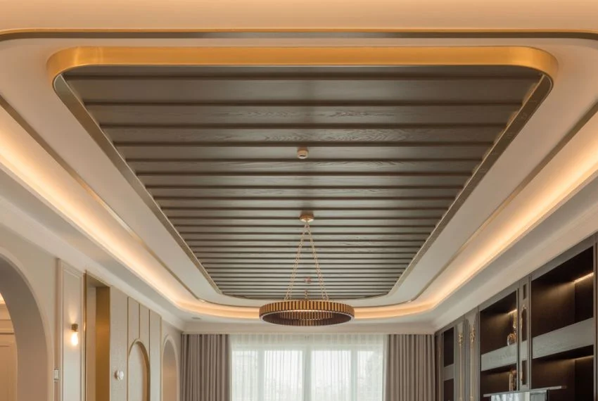 Metal Accent Ceilings for a Luxury Modern Look