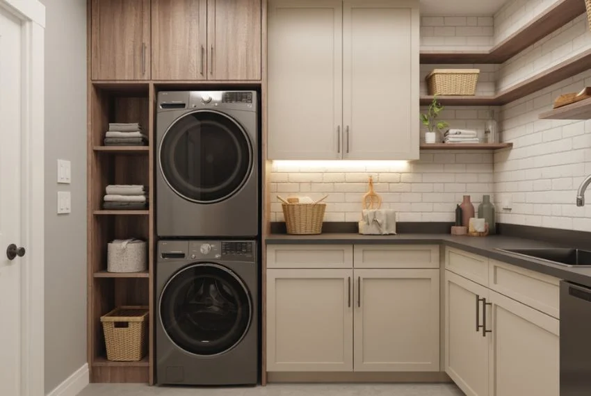 Modern Farmhouse Laundry Room